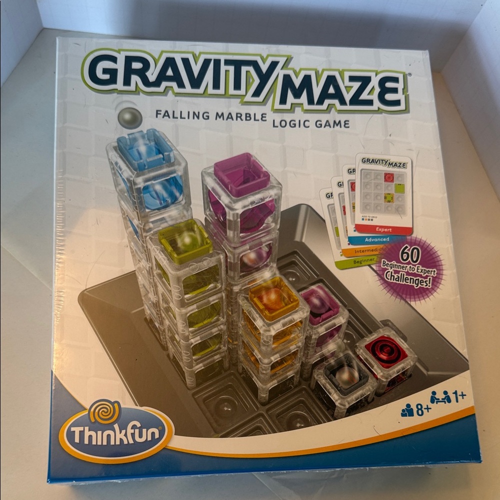New Unopened Gravity Maze Falling Marble Logic Game